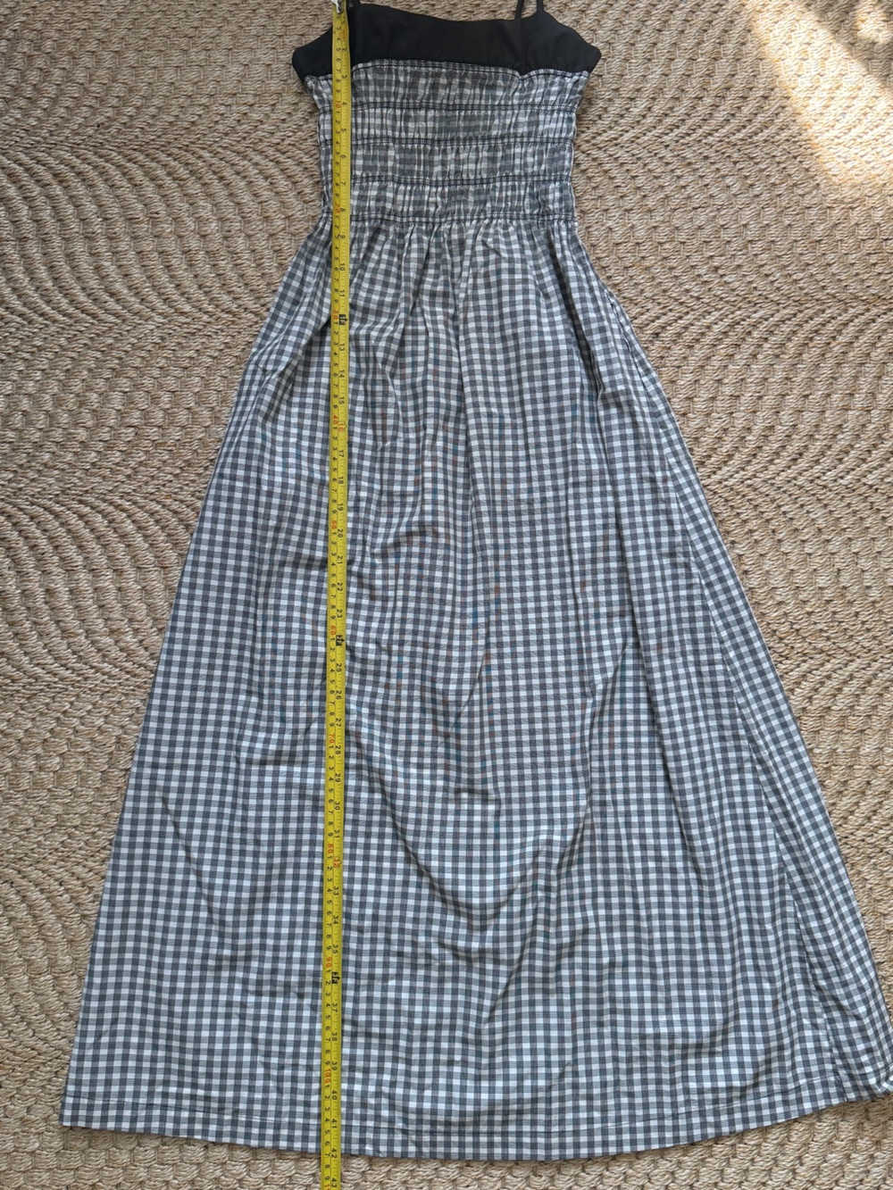 Rails Primrose Black and White Gingham Maxi Dress - Picture 7 of 8